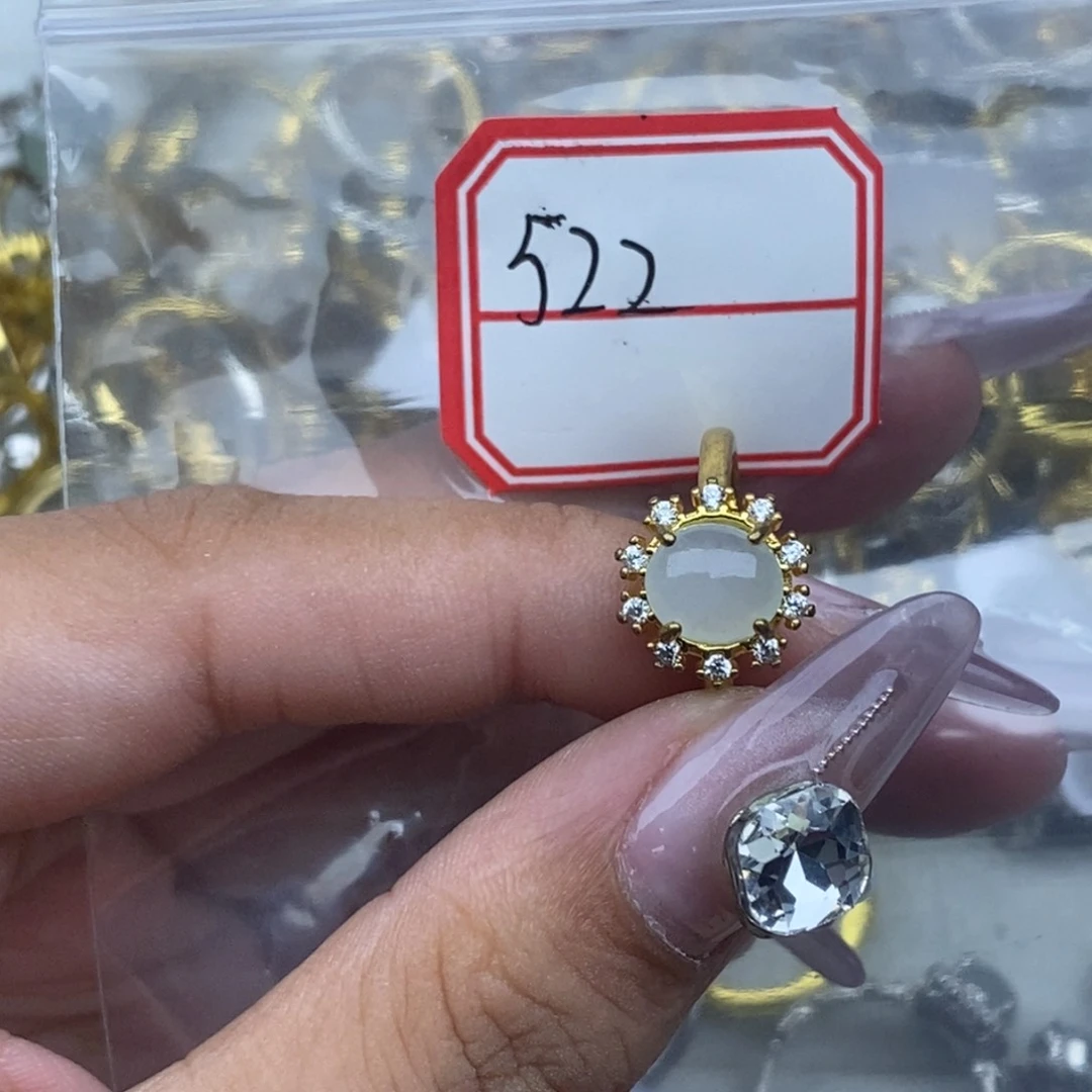 翡翠戒指合金翡翠首饰