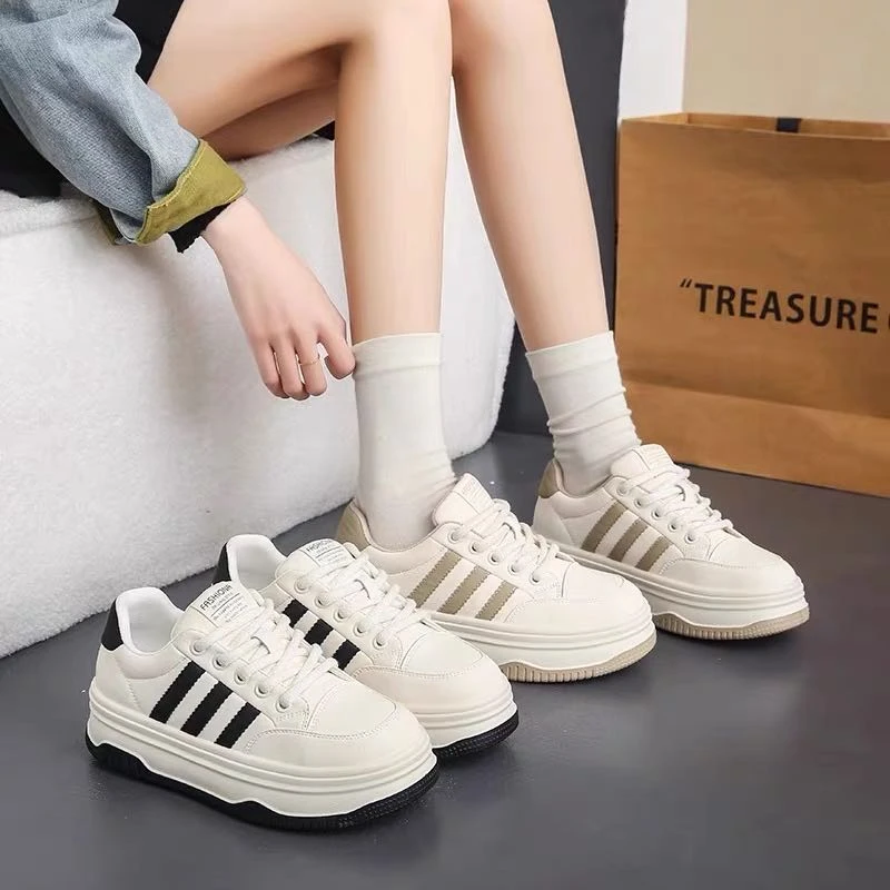9042厚底小白鞋春季新款女鞋时尚网红百搭休闲