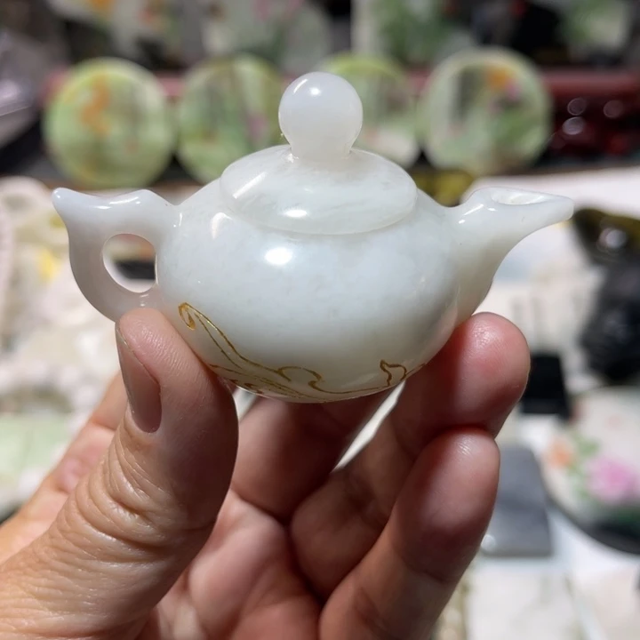 独山玉未镶嵌颈饰