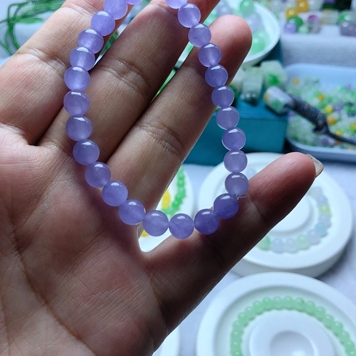 @***馨非金属卡7.1紫色手串