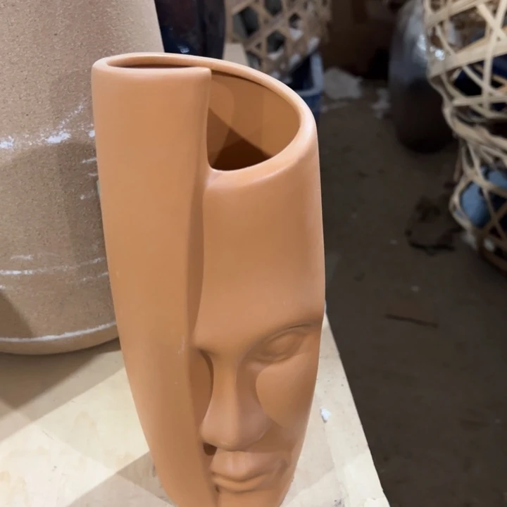 陶瓷花瓶摆件外贸出口微瑕捡漏