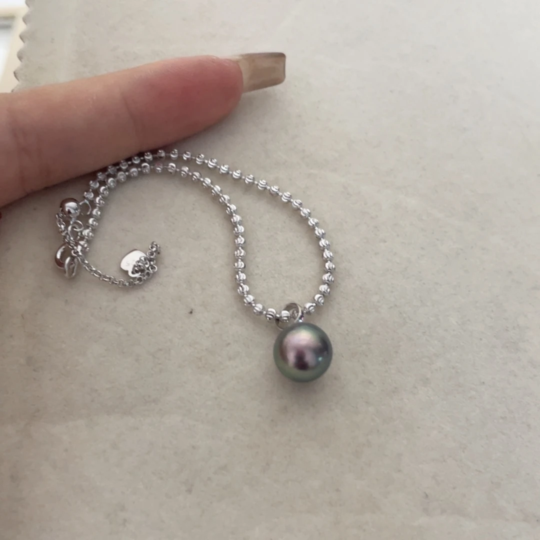 海水珍珠银S925镶嵌手链R76