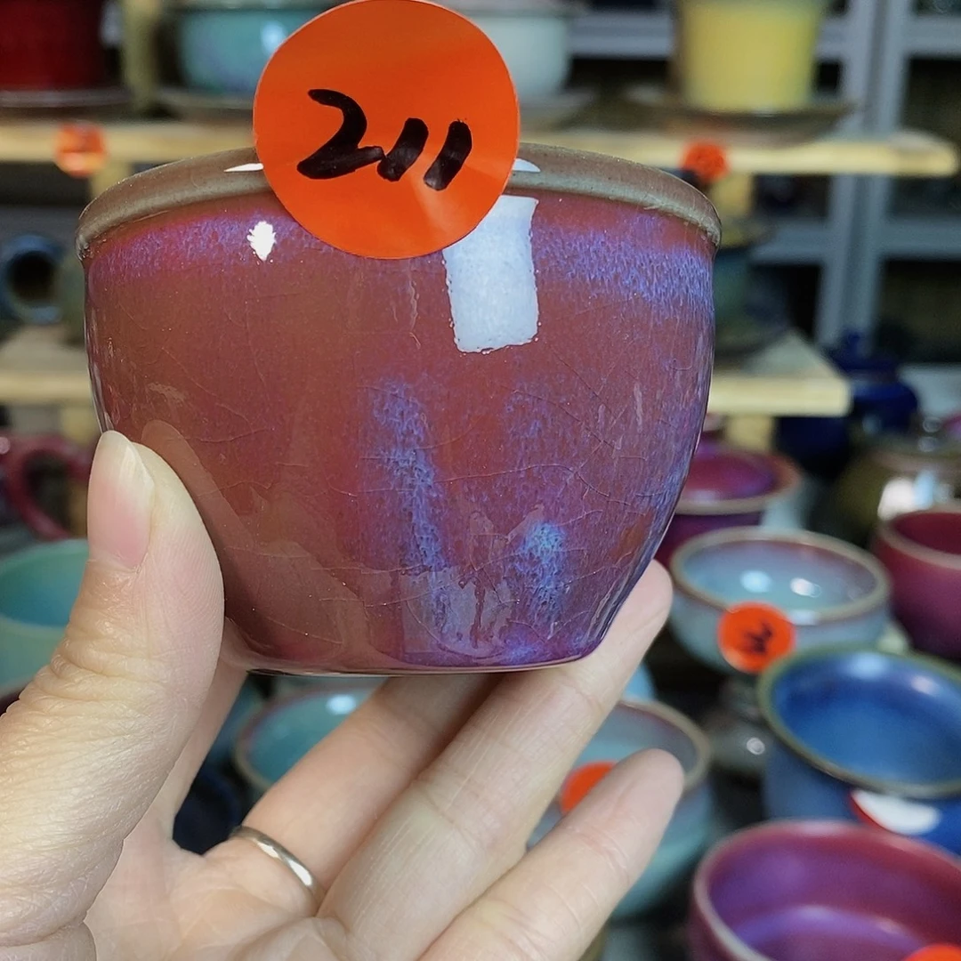 神后钧瓷手工……茶器微瑕