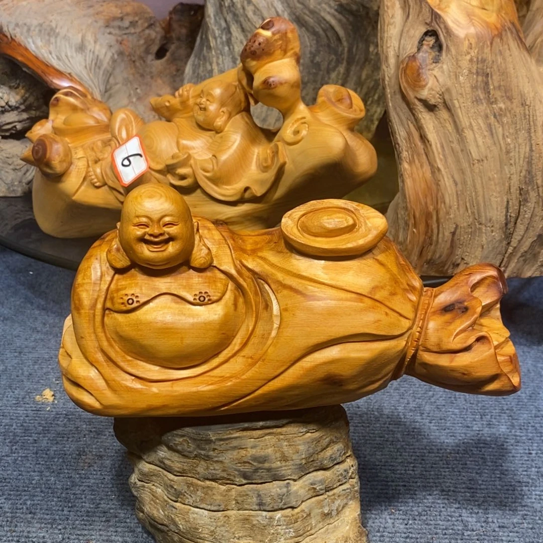 柏木（崖柏）根雕木雕工艺品摆件