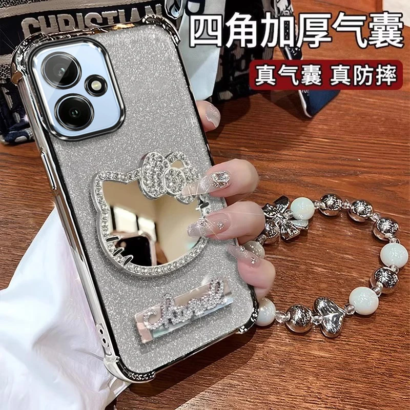 适用荣耀400手机壳镜头膜300Ultra镜子200Pro软壳100女款90挂绳80