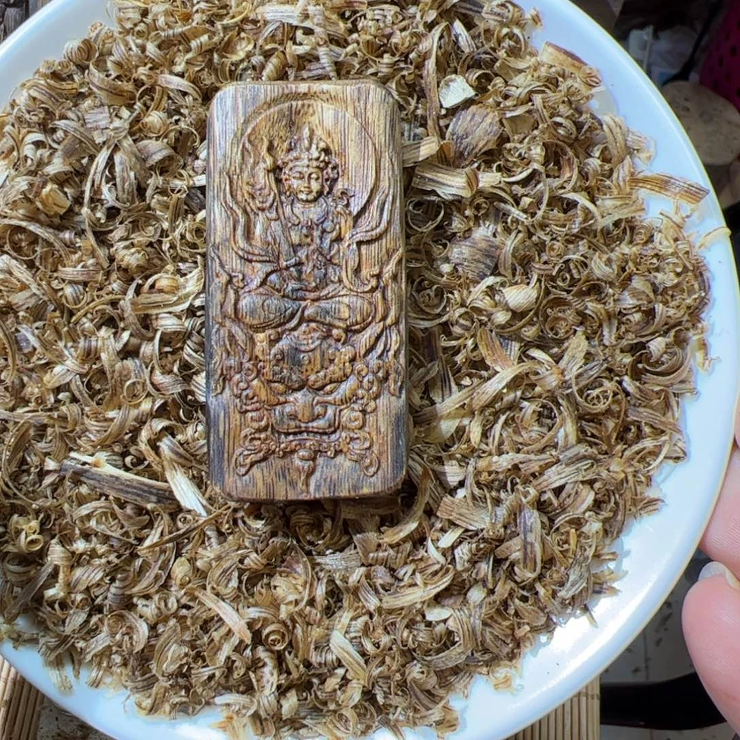 沉香碎屑沉香乌身文殊8.6克