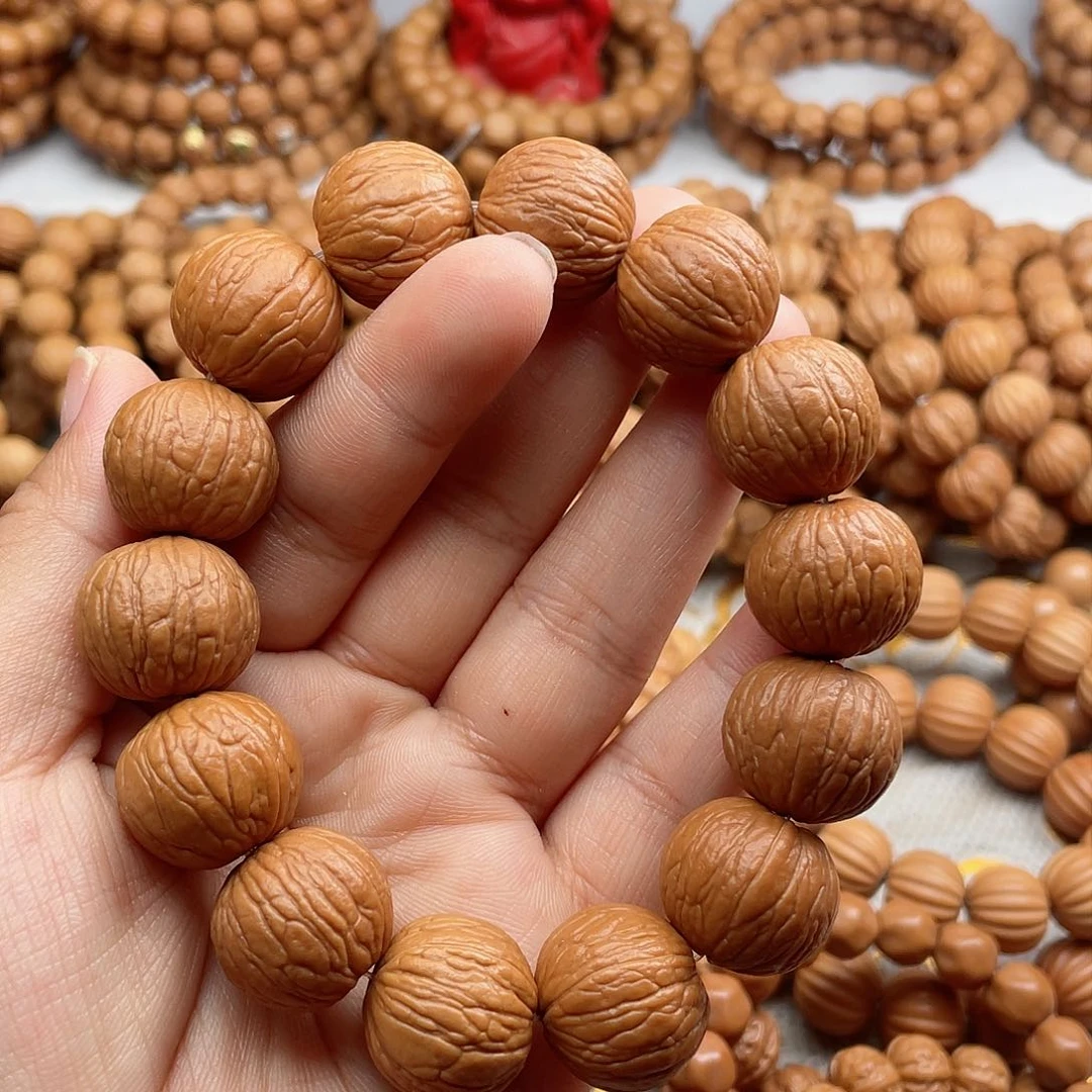 猴头核桃吊坠九**囍19+聚宝盆