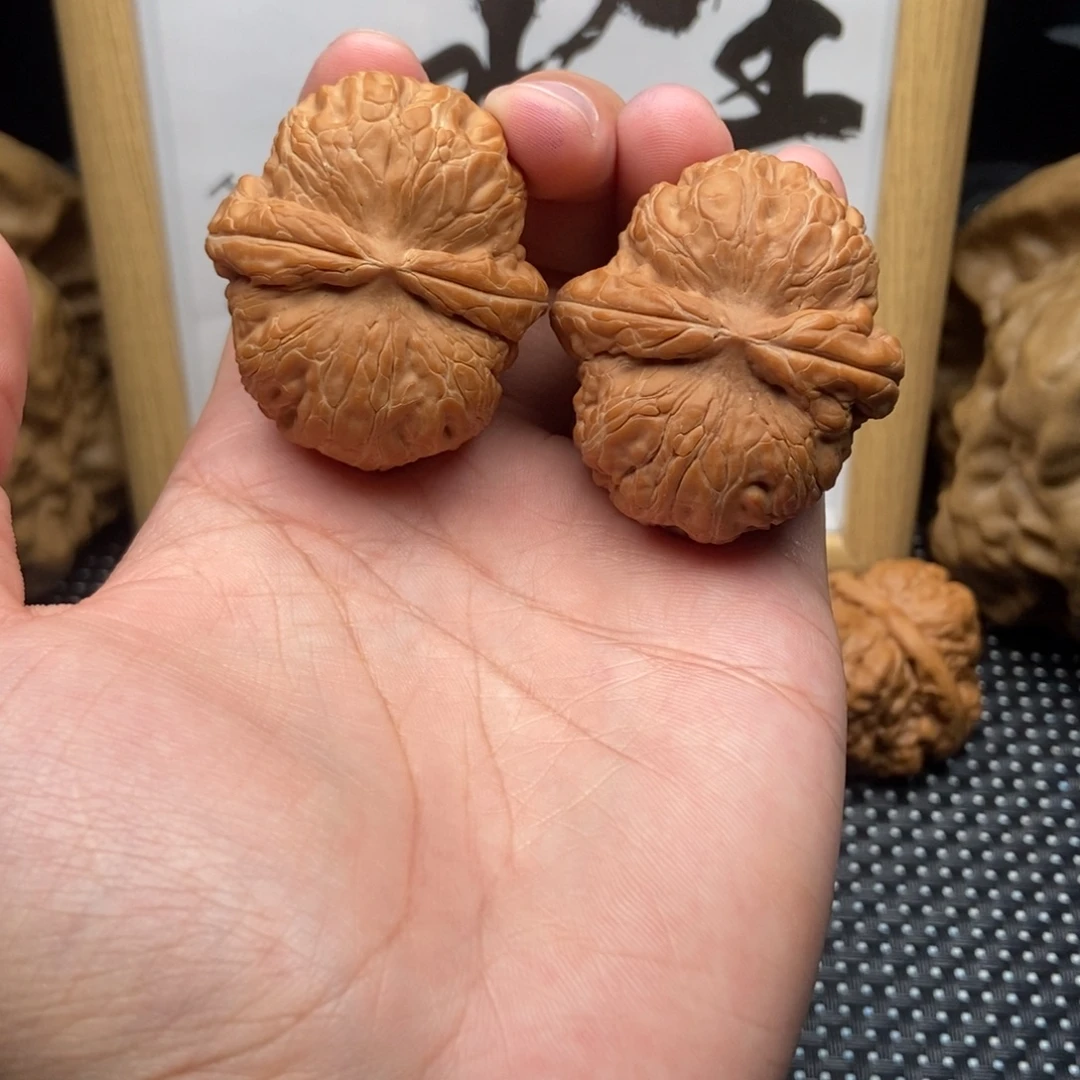 吊坠文玩核桃44全品元宝