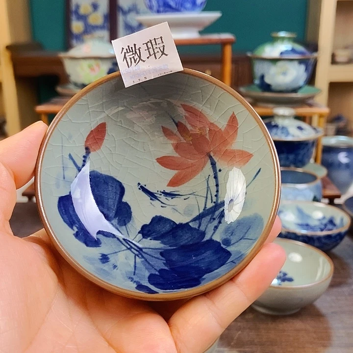 瓷片手工制作工艺精湛等