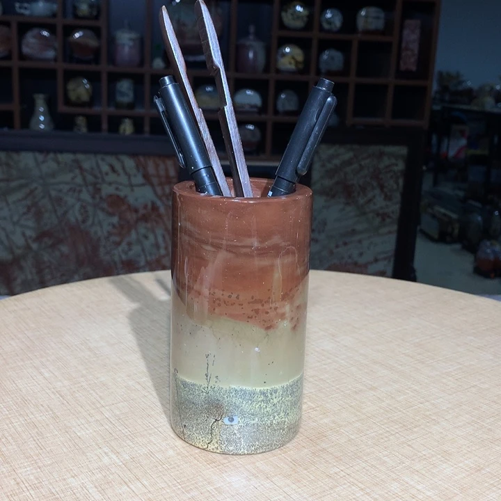 ，广西国画石摆件，收藏观赏