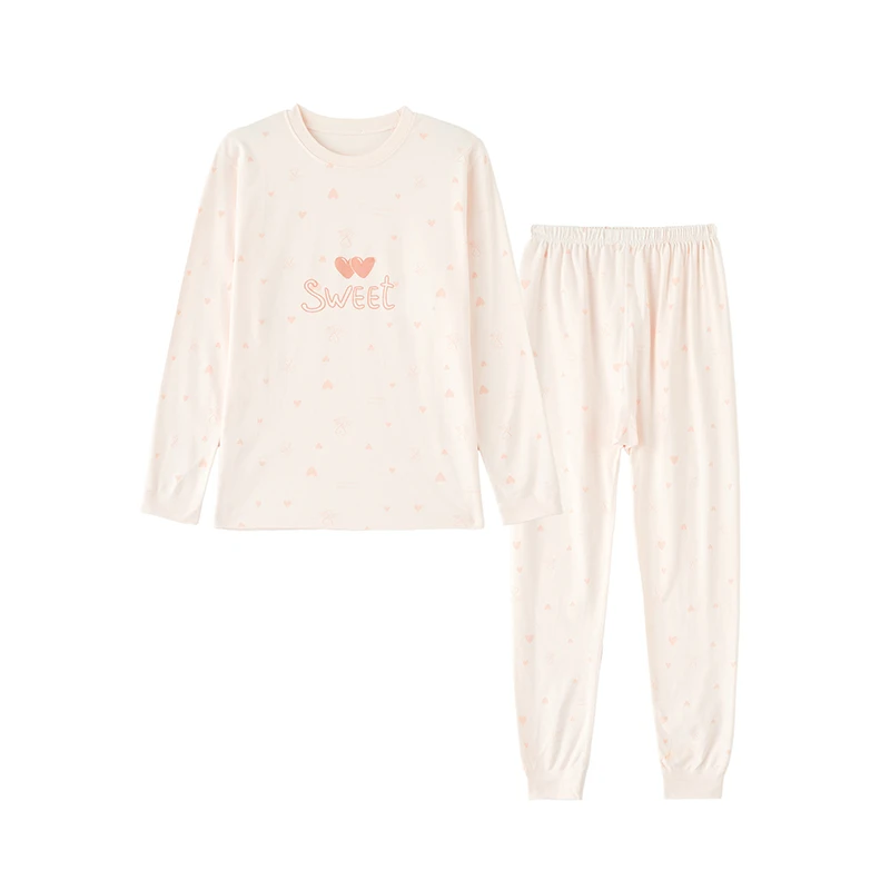 多多一上25秋上新女大童100棉sweet棉毛衫（130-170）2135A07X