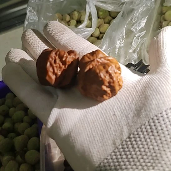 文玩核桃吊坠蛤蟆头全品无修