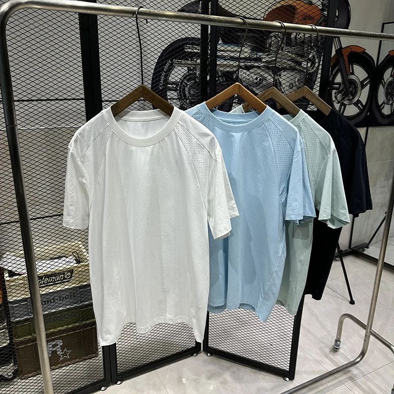 户外飞禽 轻盈快干 男士夏季弹力运动短袖T恤 激光冲孔+3D剪裁