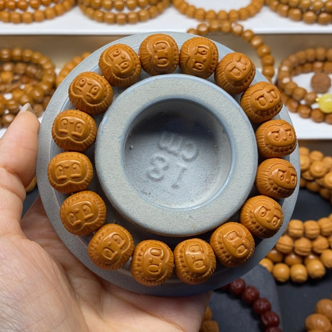 【闪购商品】猴头核桃手串核***员拉布布15