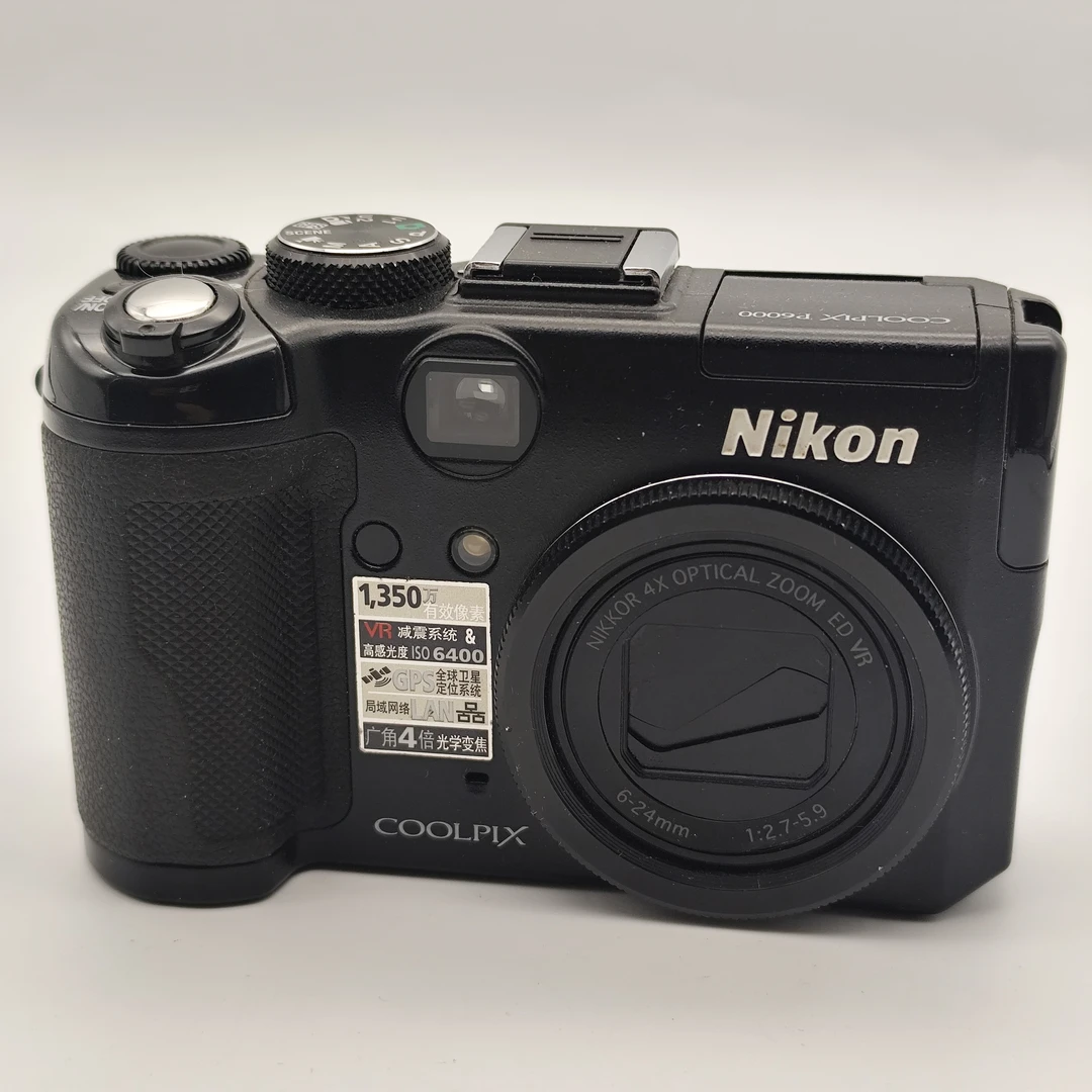 9新 Nikon/尼康 复古ccd相机 尼康p6000 多模式玩法 1350w像素