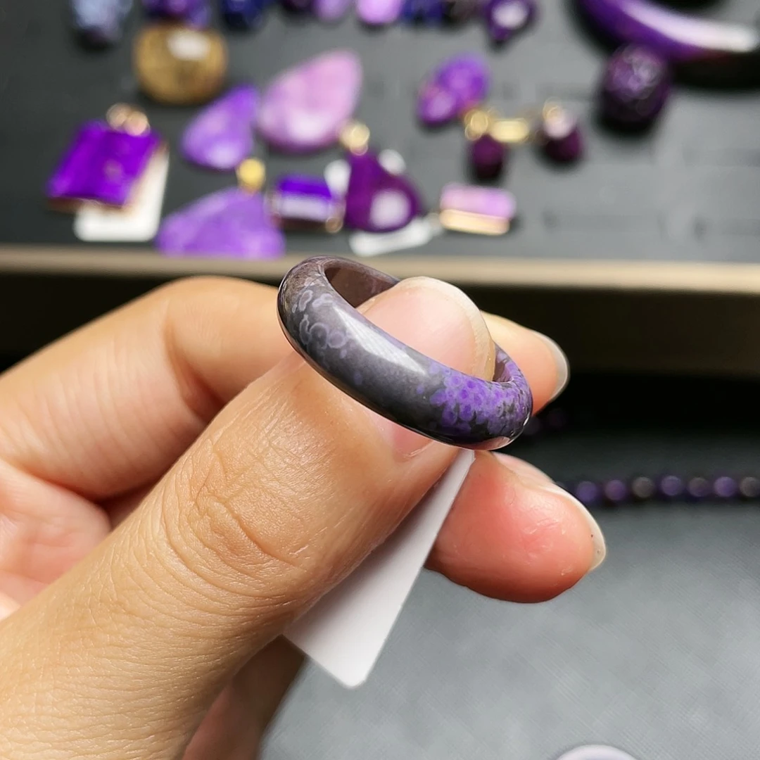 苏纪石（舒俱来）戒指未镶嵌呼*吧