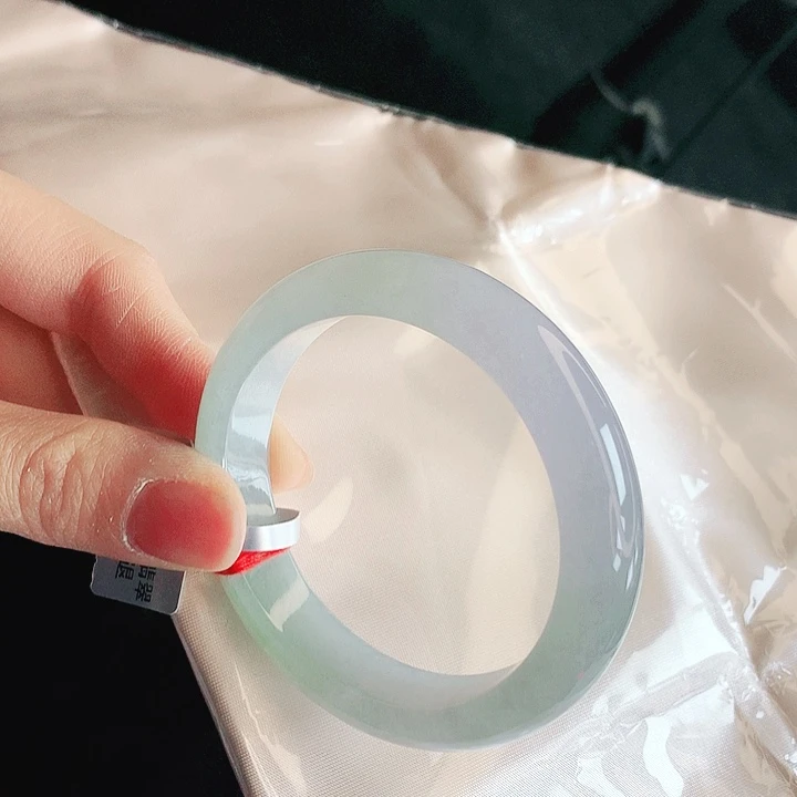 翡翠未镶嵌手镯缅甸天然a货翡翠手镯50