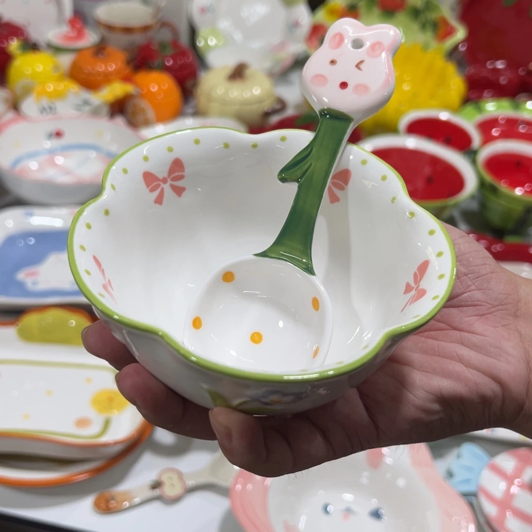 瓷片高温陶瓷正品釉下彩