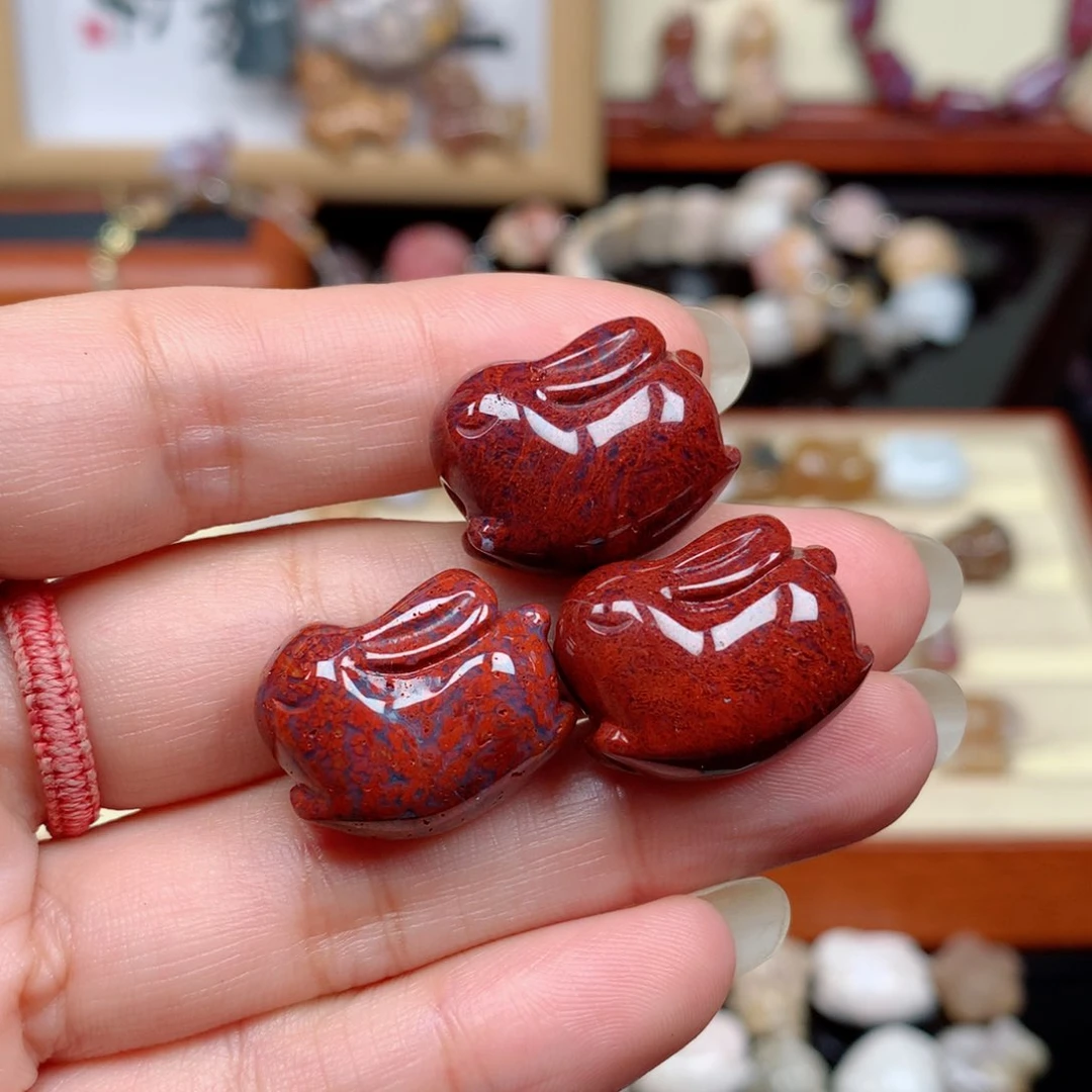 硅化玉珊瑚玉未镶嵌