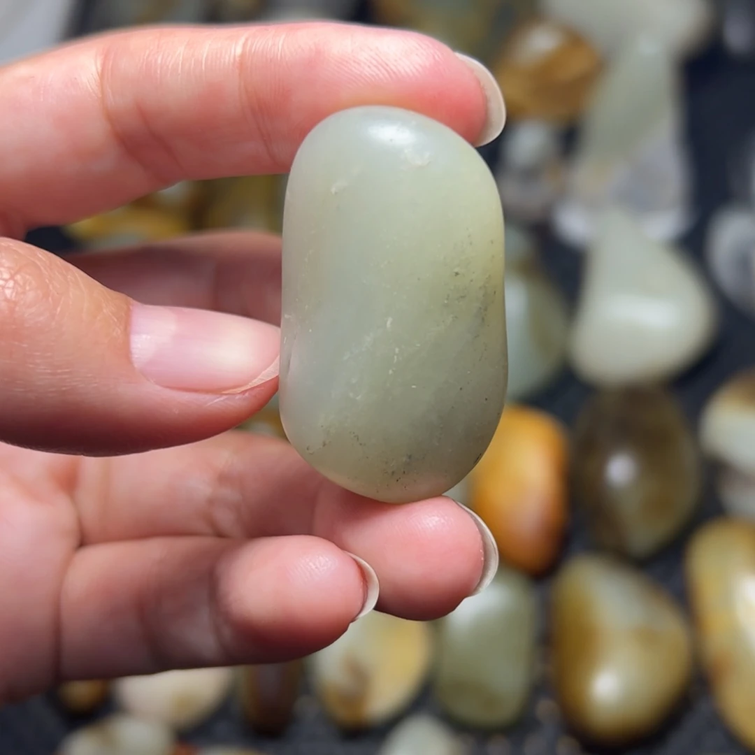 和田玉未镶嵌挂件A81