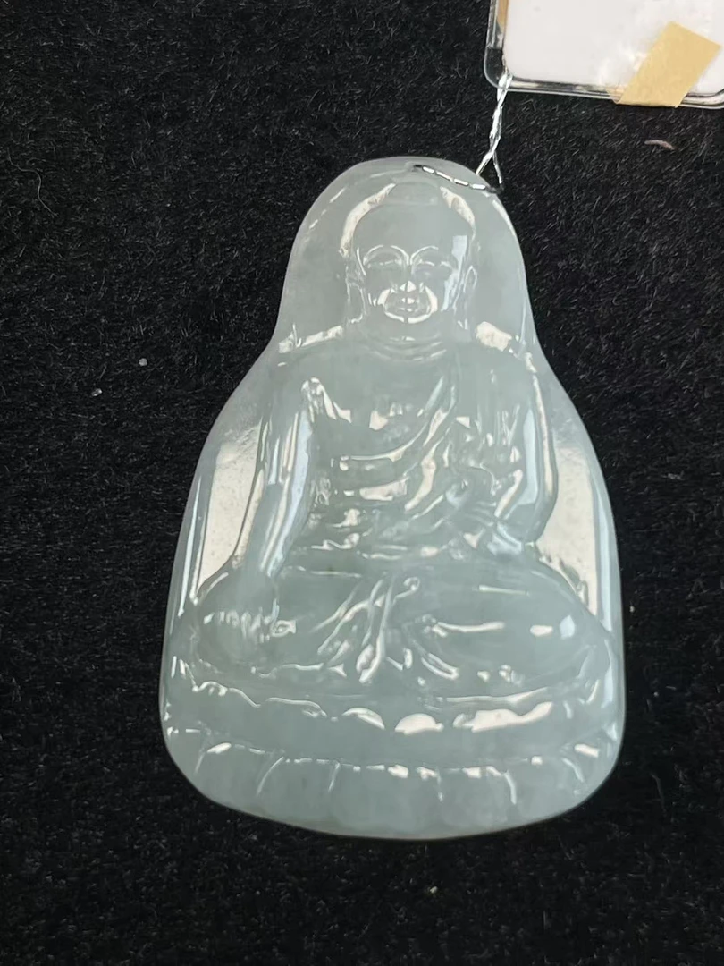 缅甸翡翠A货吊坠