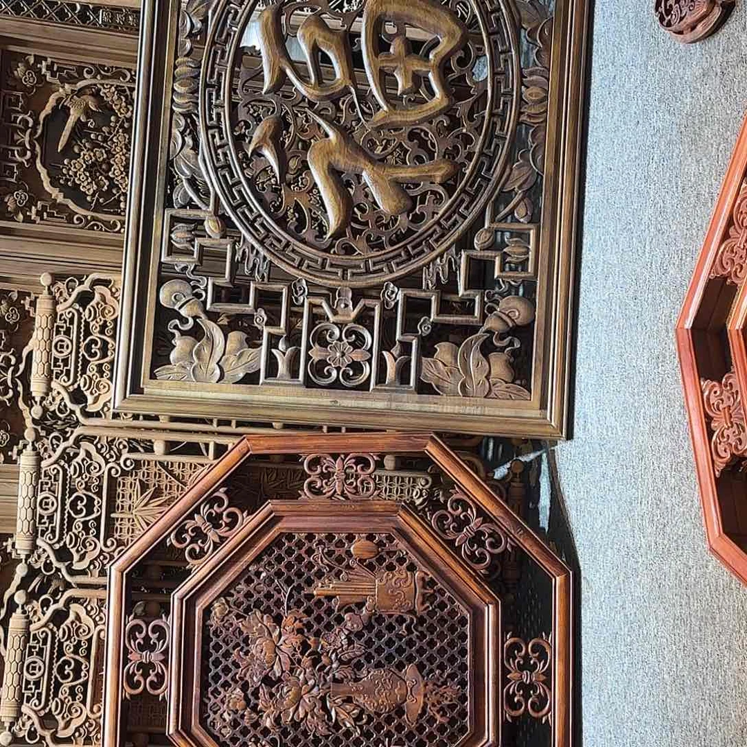 麻仿古木雕装饰品