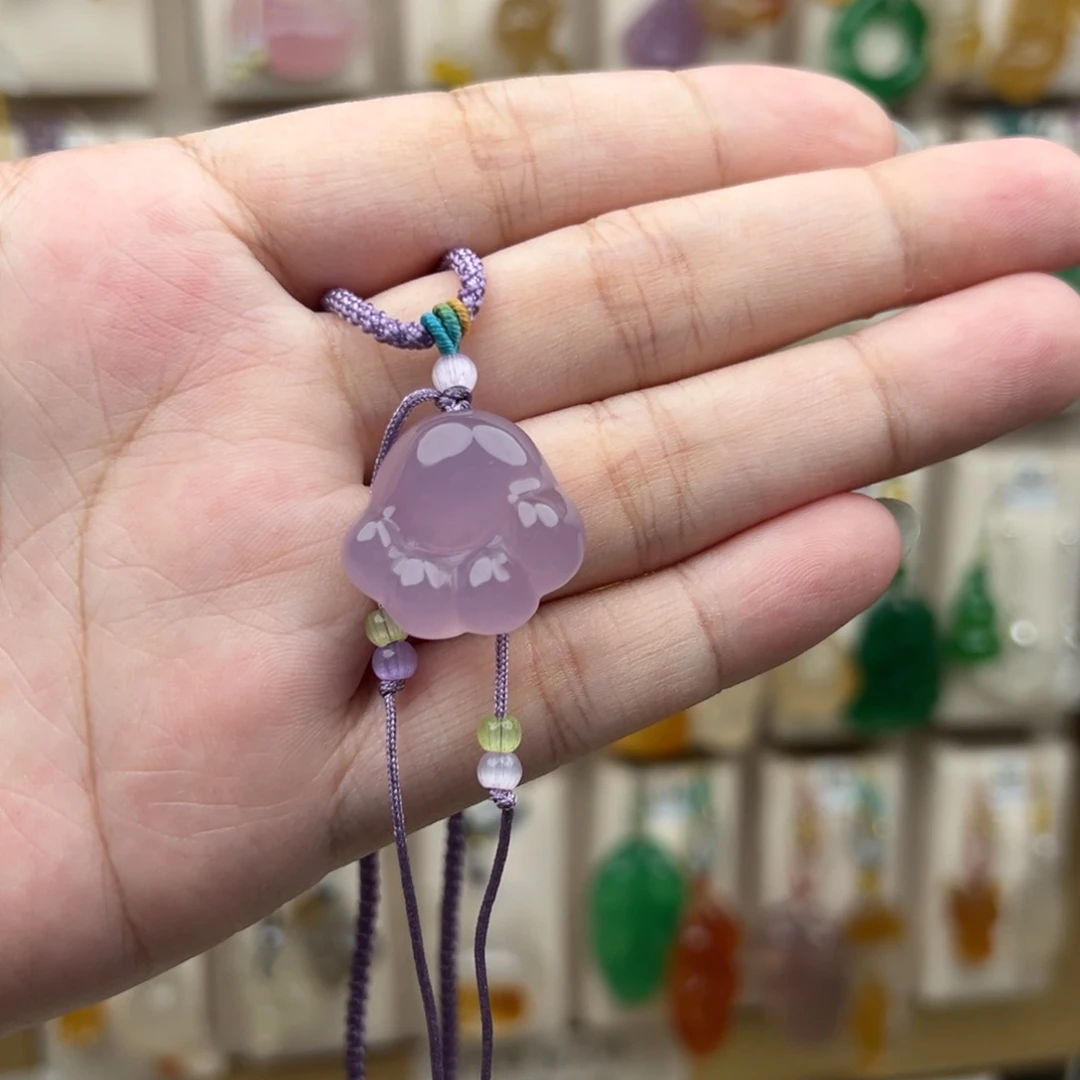 雨***杰玛瑙/玉髓未镶嵌颈饰