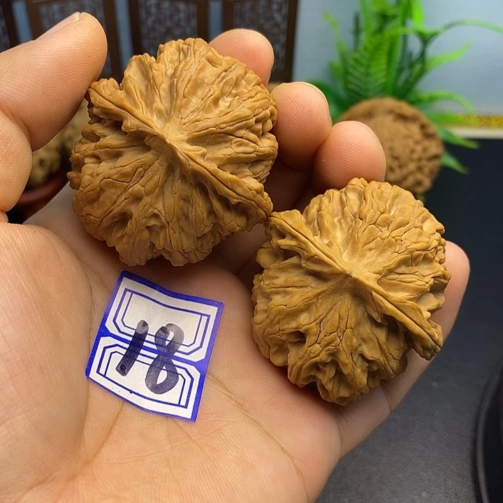 文玩核桃把件43苹果园