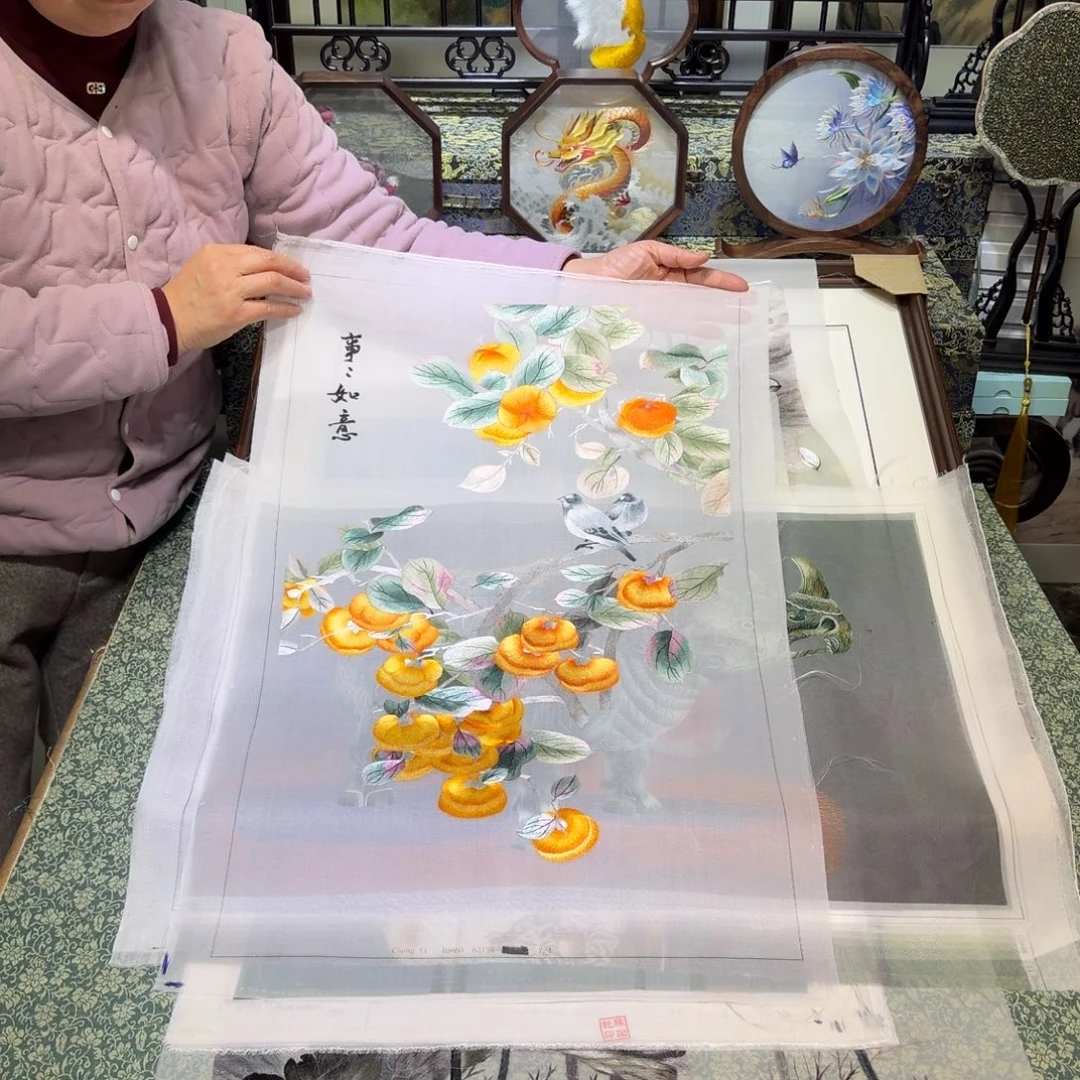 刺绣手工苏绣工艺