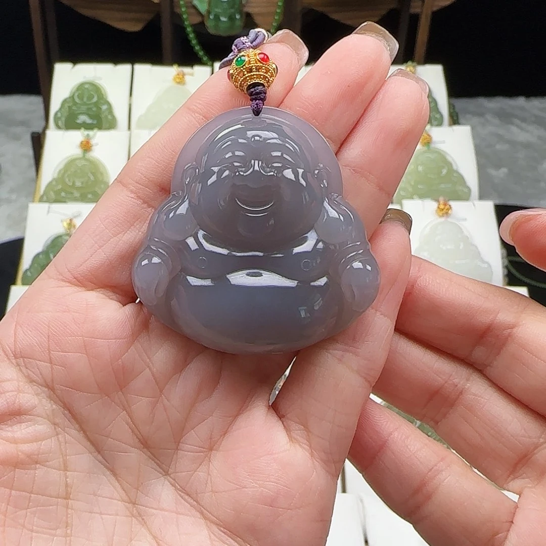 吊坠(赠链)足金镶嵌和田玉