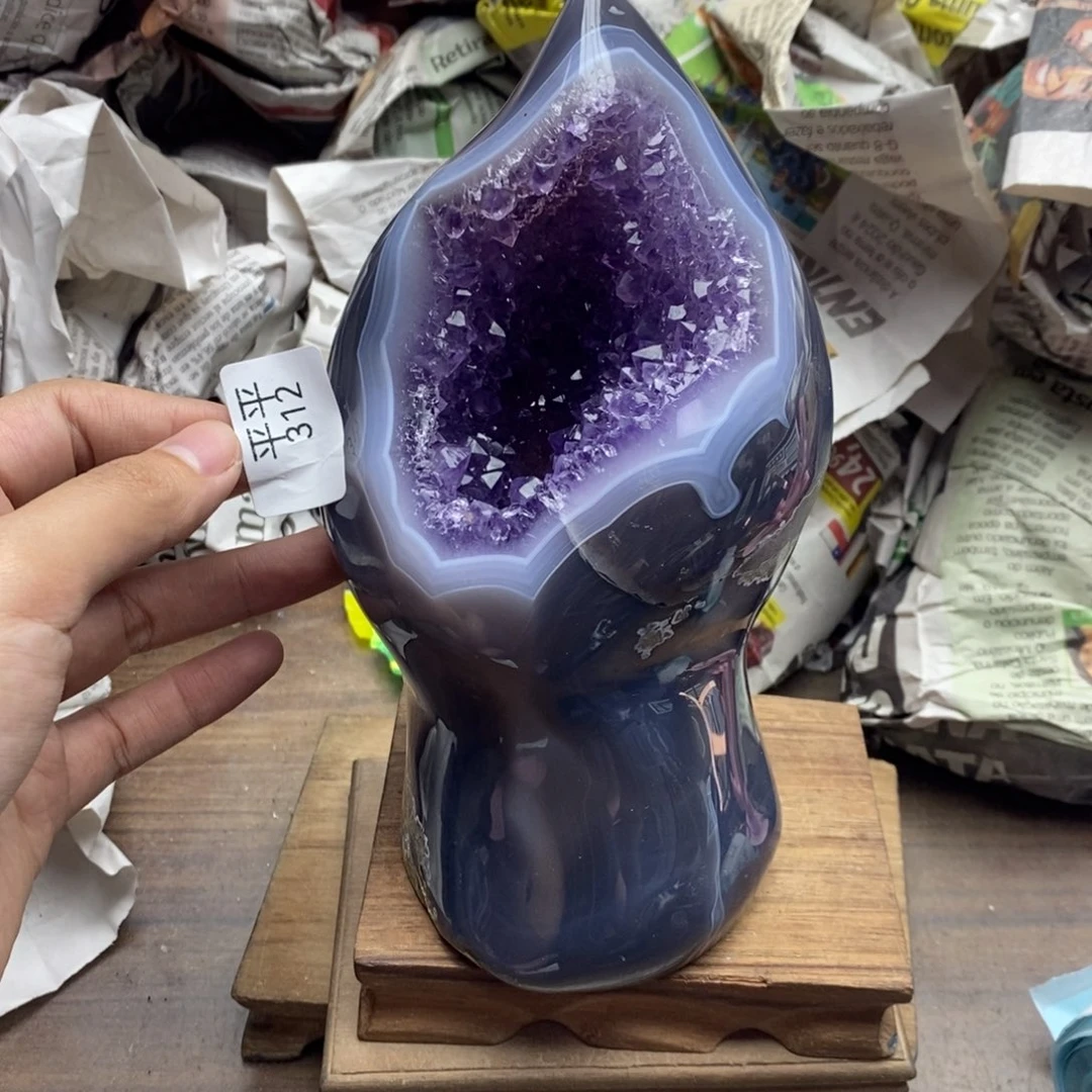 未镶嵌大型摆件（非配饰）紫晶