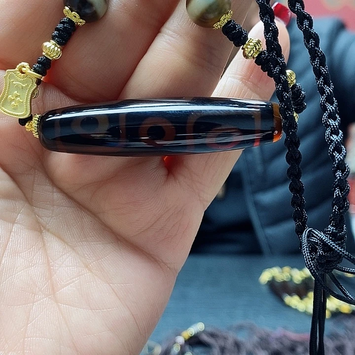 玛瑙/玉髓颈饰合金
