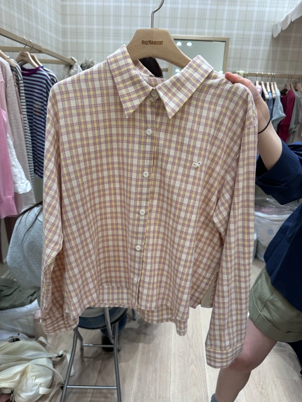 东大门正品春夏新款衬衫moment