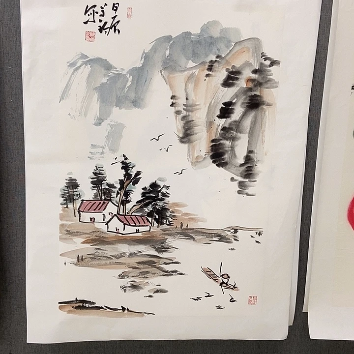 国画手寫手繪作品138