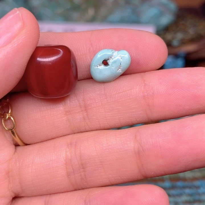 玛瑙/玉髓原矿未镶嵌7*