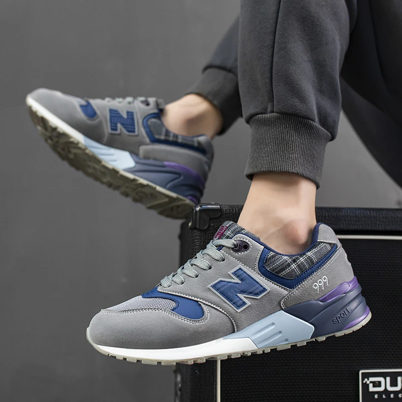 2025年新款新百伦正品真皮男鞋跑步鞋男款休闲鞋男旅游运动鞋女鞋