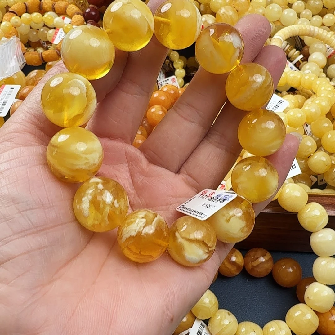 琥珀未镶嵌珠宝奇石