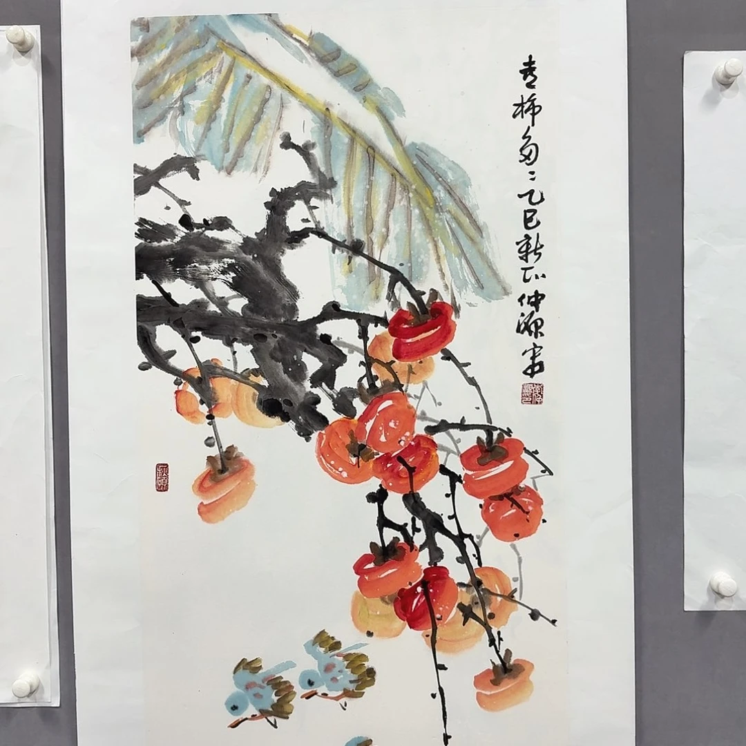 国画亲笔手绘放心去藏