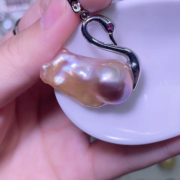 淡水珍珠合金颈饰67