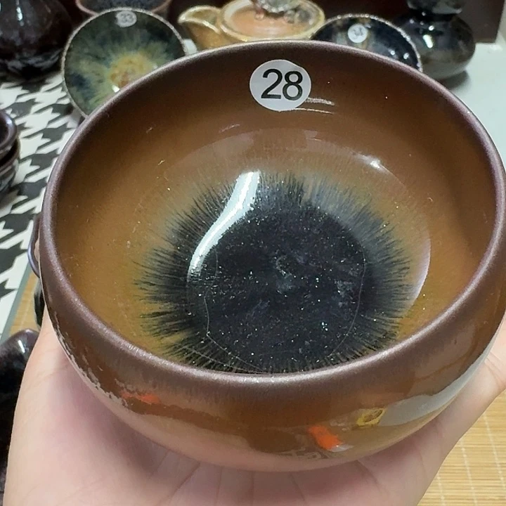 茶盏28 坚记茶盏摆件