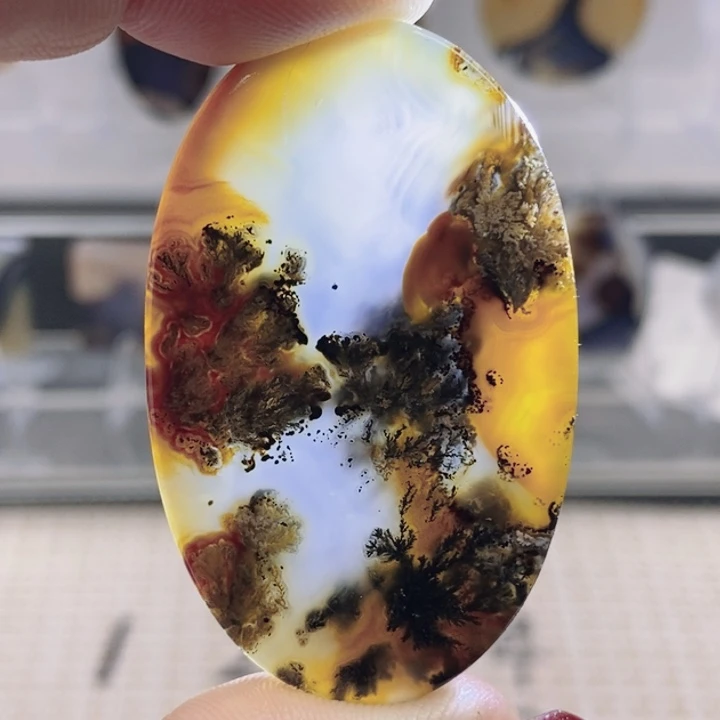 玛瑙/玉髓未镶嵌颈饰