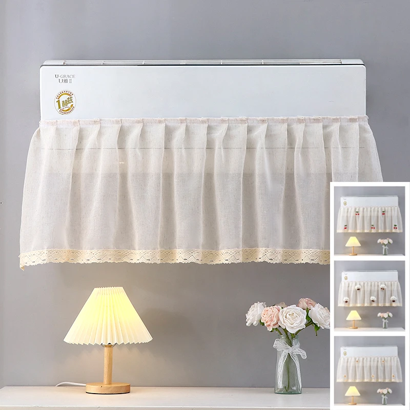 空调挂机挡风帘防直吹通用壁挂式出风口导风罩防尘罩遮风防风挂帘