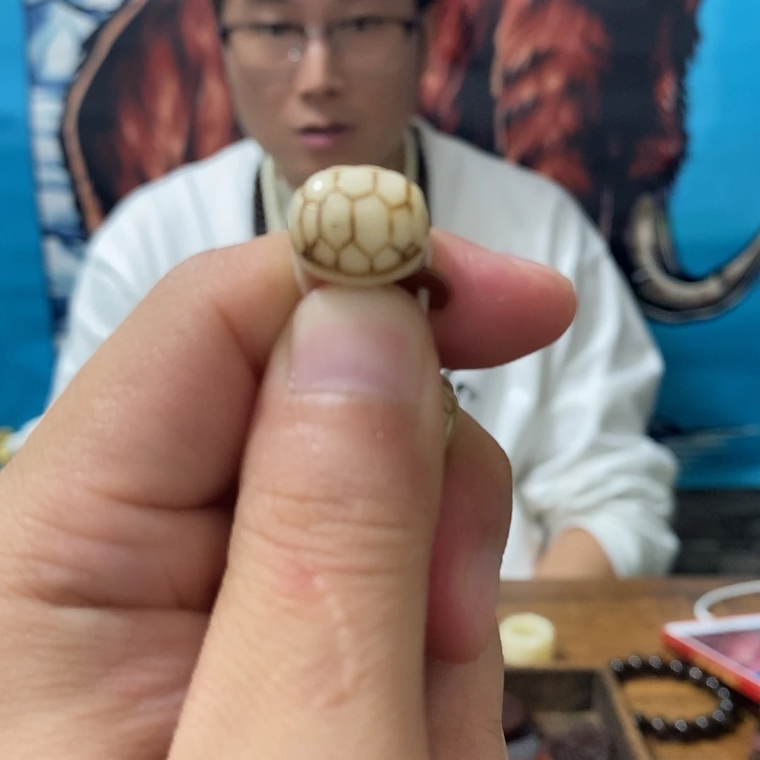 鹿骨其他【青花富甲一方珠子】