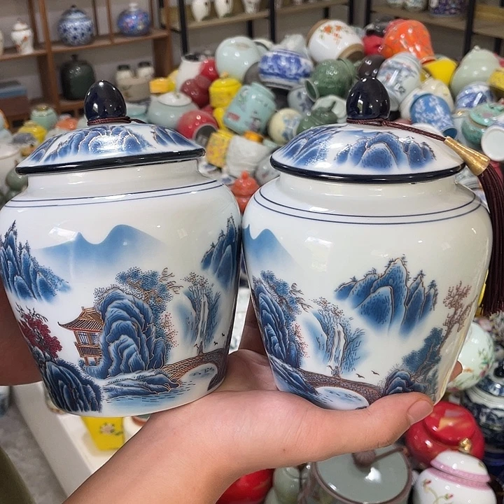 陶瓷罐茶叶罐密封罐