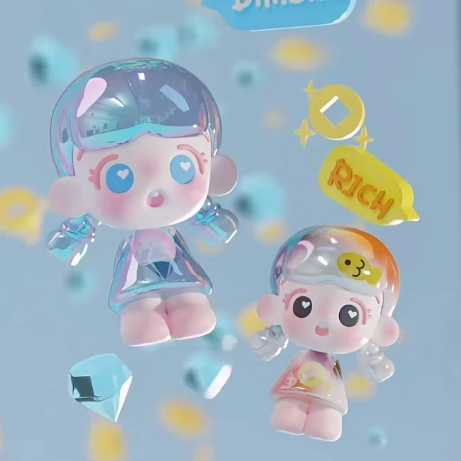 倒倒初代萌粒-心情工坊系列盲袋盲盒