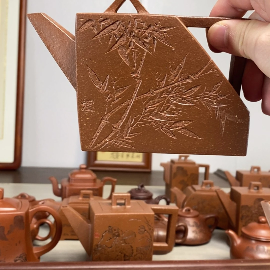 茶壶紫砂原矿泥料传统工艺制作