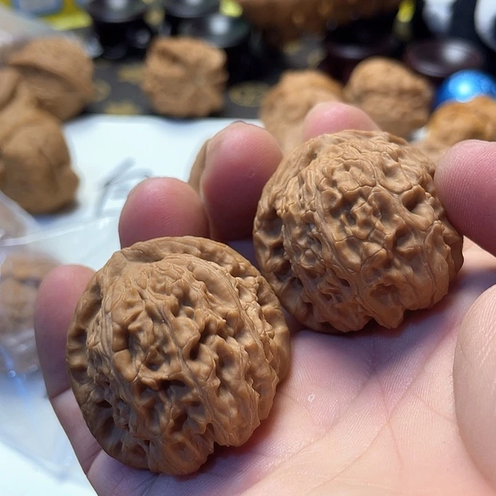 可***.吊坠文玩核桃狮子