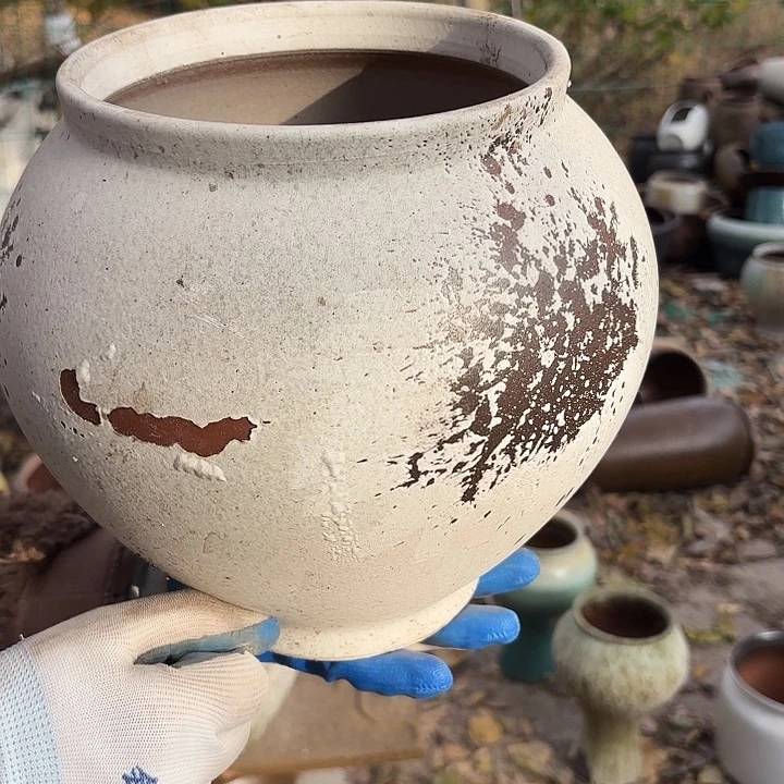 高度24厘米口径18厘米瑕疵