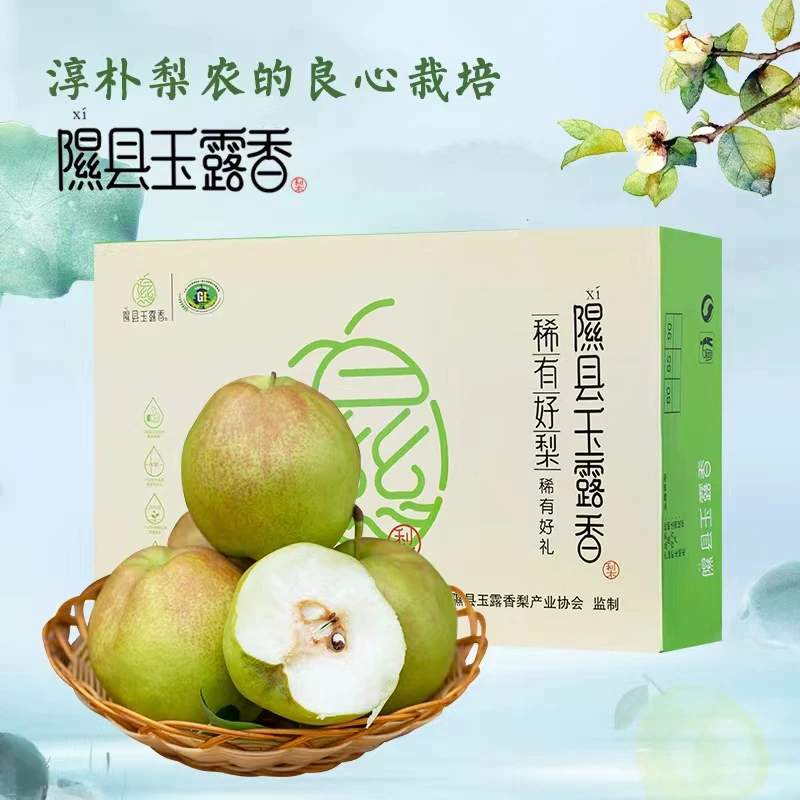 {京东包邮}隰县小西天玉露香脆甜多汁清香应季水果礼盒送礼