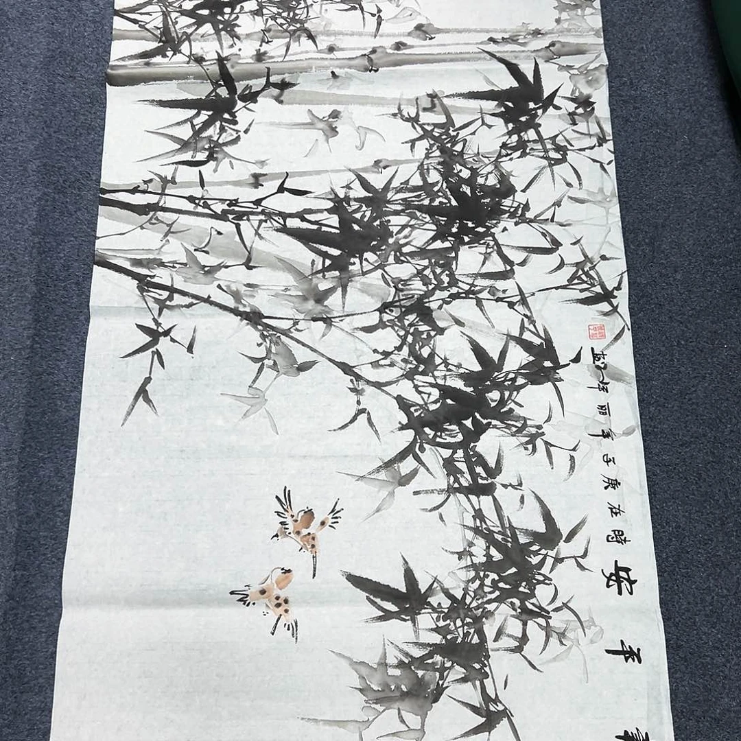 国画宣纸国画纯手绘作品